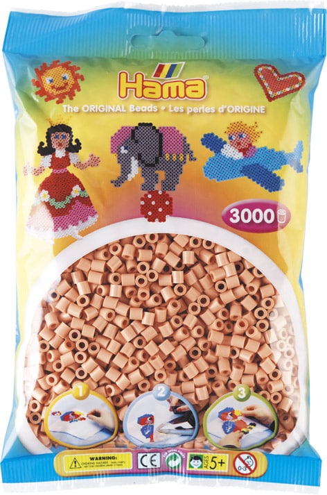 Hama Perler 3000 Stk Mat Rosa Midi 201-26