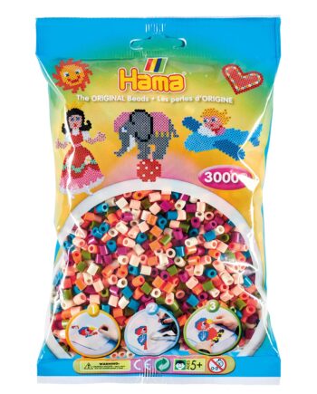 Hama Perler  3000 Stk Mix  Midi  201-58