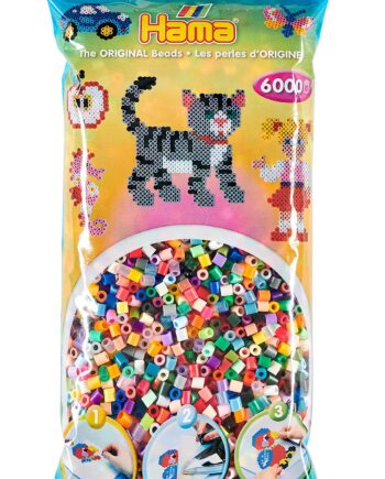 Hama Perler  6000 Stk Mix 68 Midi  205-68