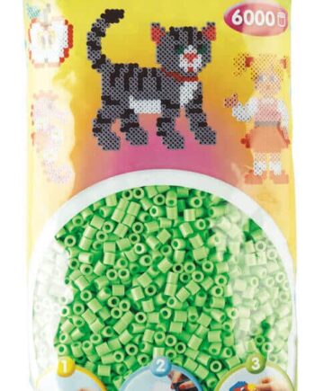 Hama Perler  6000 Stk Pastel Grøn Midi  205-47