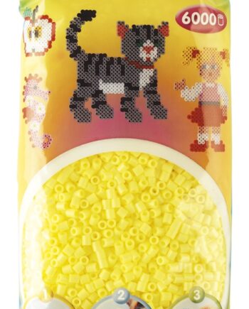 Hama Perler  6000 Stk Pastel Gul Midi  205-43