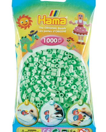 Hama Perler 1000 Stk Pastel Mint Midi  207-98