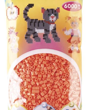 Hama Perler  6000 Stk Pastel Rød Midi  205-44