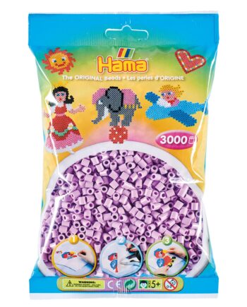 Hama Perler  3000 Stk Pastel Syren Midi  201-96