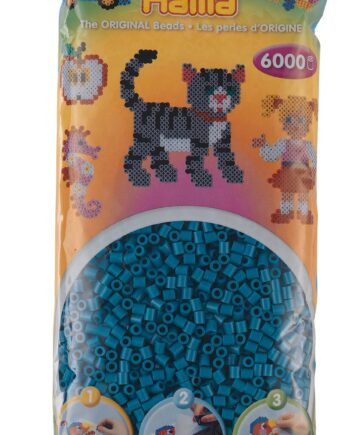 Hama Perler  6000 Stk Petrol Midi  205-83