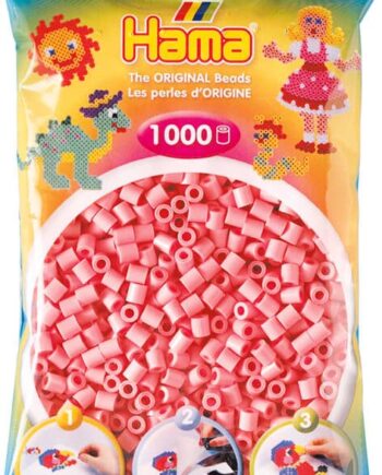 Hama Perler 1000 Stk Pink Midi  207-06