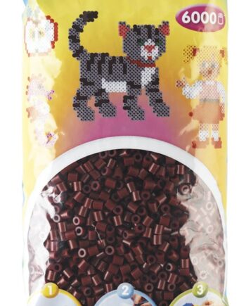 Hama Perler  6000 Stk Rødbrun Midi  205-30