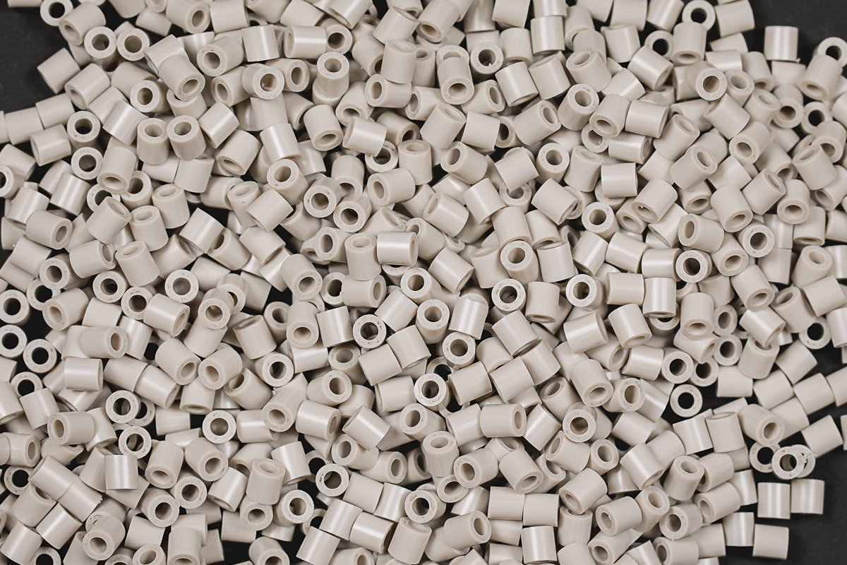 Hama Perler 3000stk Skyet Grå Midi 201-109