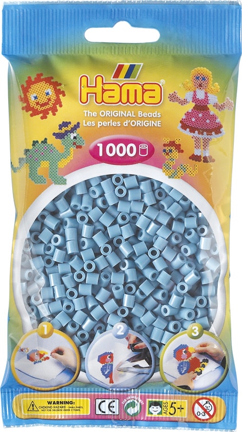 Hama Perler 1000 Stk Turkis Midi 207-31
