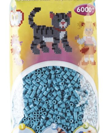 Hama Perler  6000 Stk Turkis Midi  205-31
