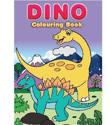 Min Første Malebog Dinosaur   A4 16 Sider