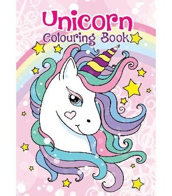 Min Første Malebog Enhjørninger A4 16 Sider