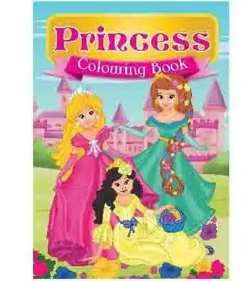 Min Første Malebog Prinsesser A4 16 Sider