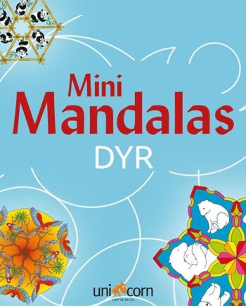 Mini Mandalas Dyr Malebog