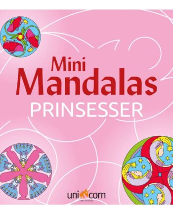 Mini Mandalas Prinsesser Malebog