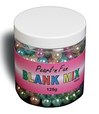 Pearl   Fun Blanke Runde Perler  10mm  125g