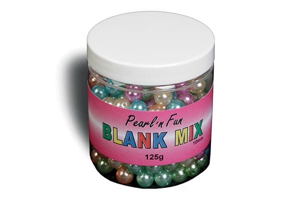 Pearl Fun Blanke Runde Perler 10mm 125g