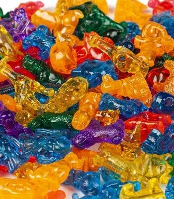 Pearl   Fun Dyremotiv Perler Transp  Mix 200