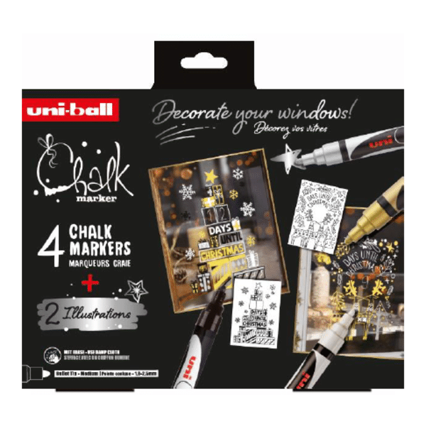 Posca Chalk Marker Pwe-5m 4pc Jul
