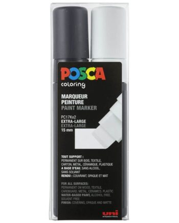 Posca Pc17k Sæt Sort Hvid