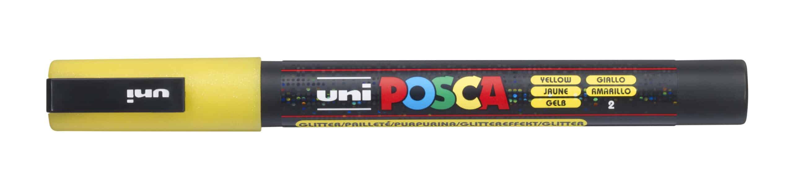 Posca Tusch Glittergul Pc-3m 1stk