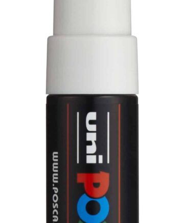 Posca Tusch Hvid Pc-8k 1stk
