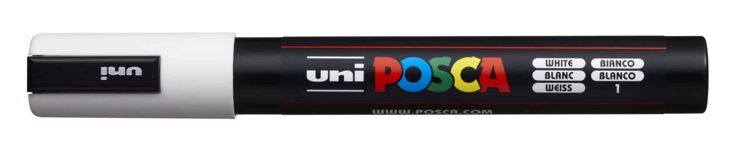 Posca Tusch Hvid Pc-5m 1stk