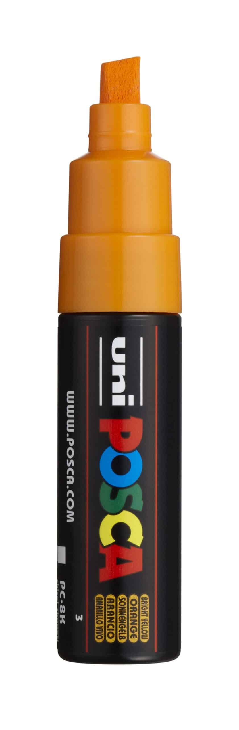 Posca Tusch Klart Gul Pc-8k 1stk