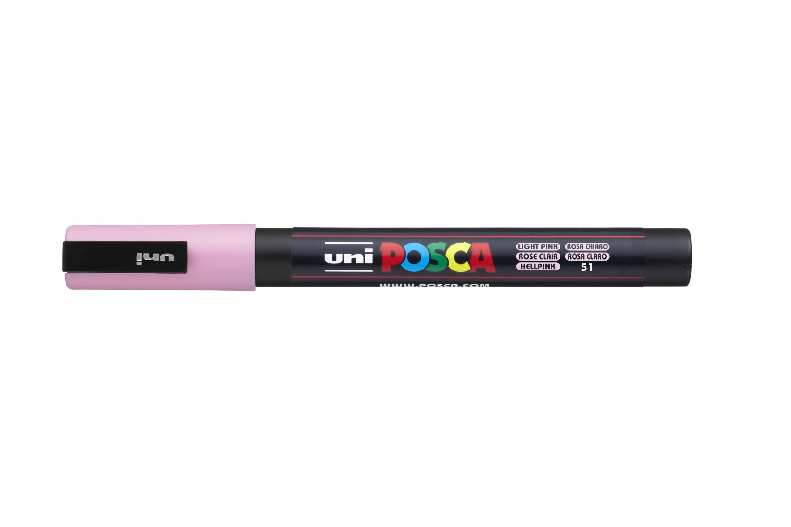 Posca Tusch Lys Lyserød Pc-3m 1stk