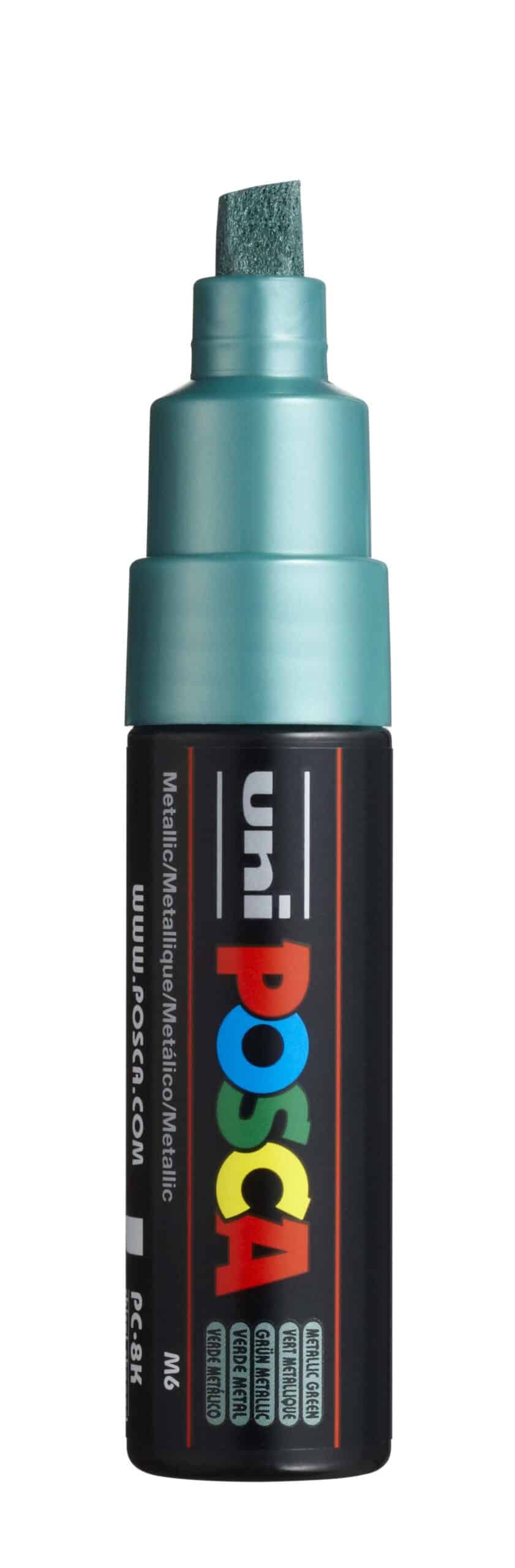 Posca Tusch Metallisk Grøn Pc-8k 1stk