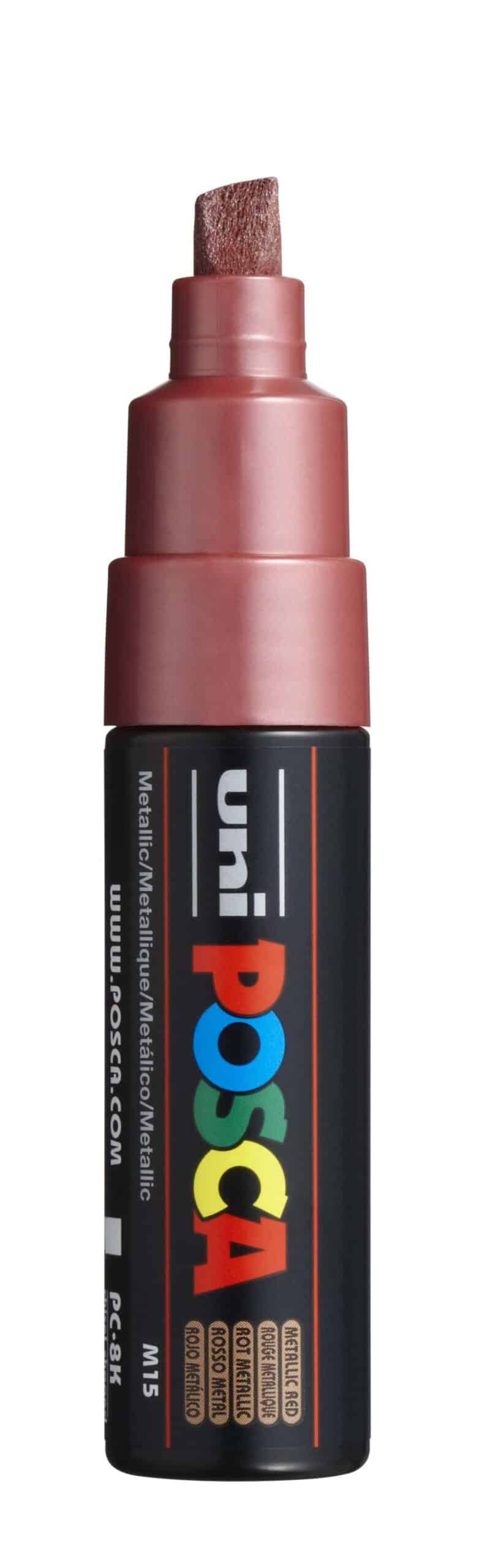 Posca Tusch Metallisk Rød Pc-8k 1stk