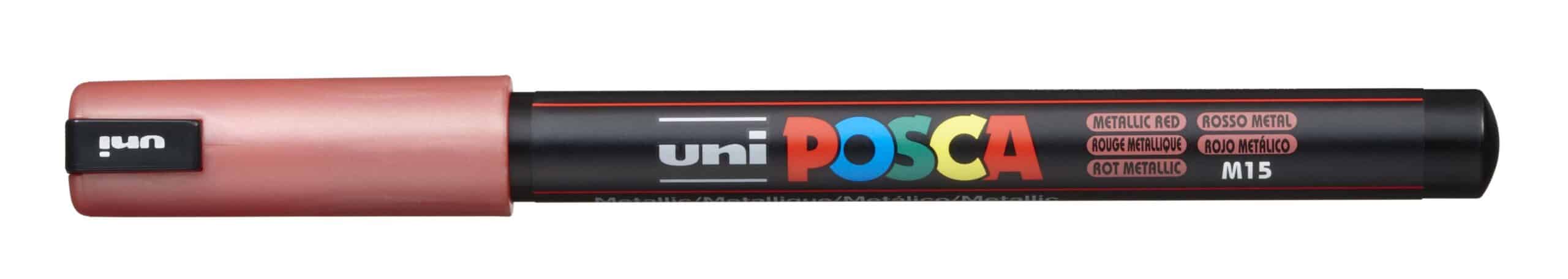 Posca Tusch Metallisk Rød Pc-1mr 1stk