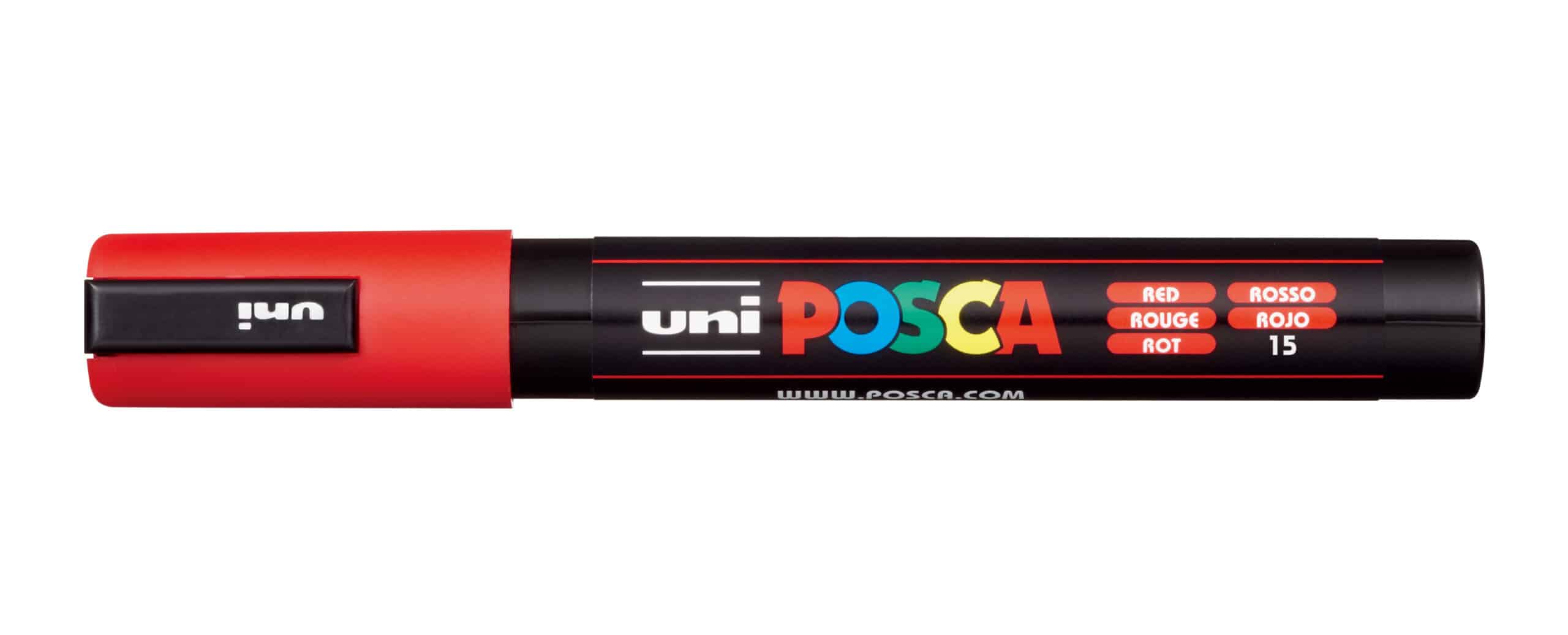 Posca Tusch Rød Pc-5m 1stk