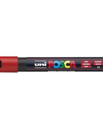 Posca Tusch Rød Pc-3m 1stk
