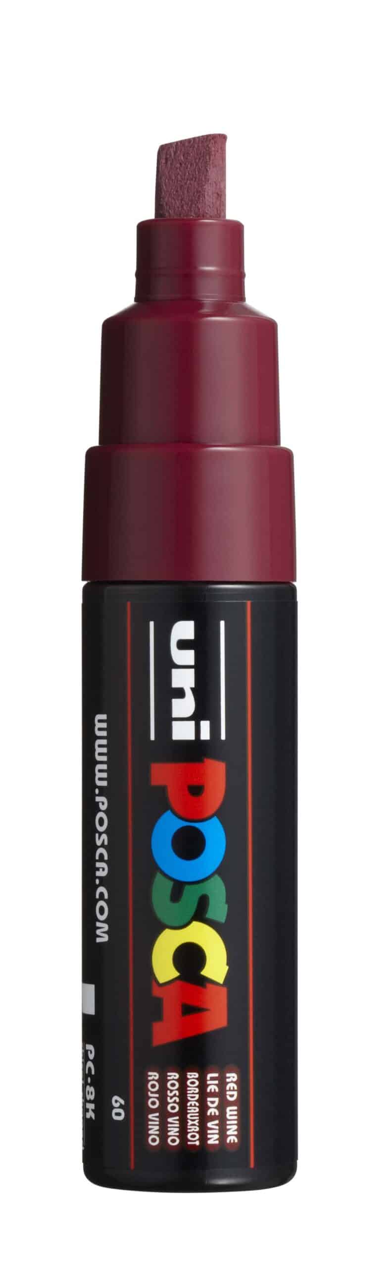 Posca Tusch Rødvin Pc-8k 1stk