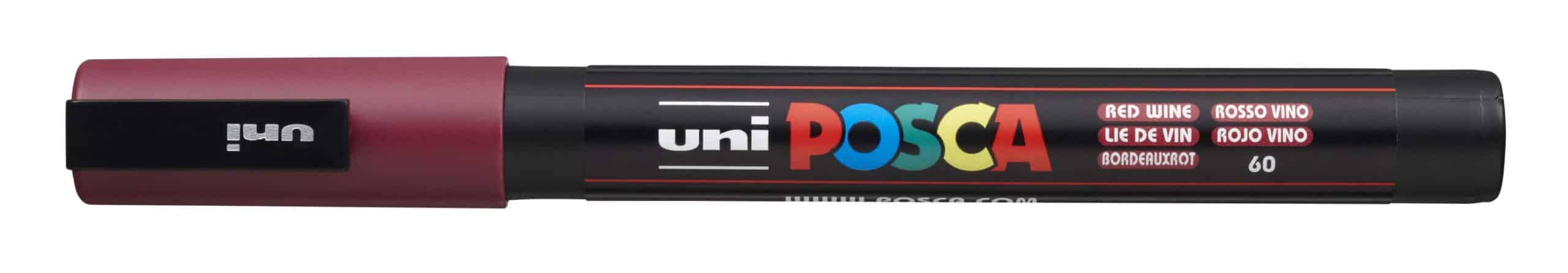 Posca Tusch Rødvin Pc-3m 1stk