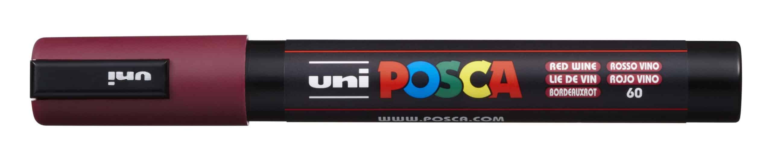 Posca Tusch Rødvin Pc-5m 1stk