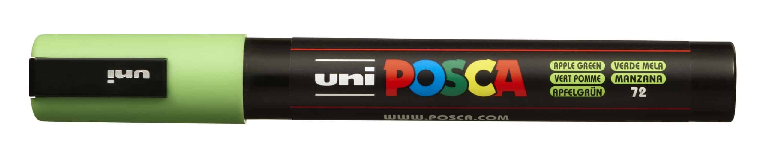 Posca Tusch æblegrøn Pc-5m 1stk