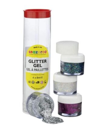 Snazaroo Ansigtsmaling Giltter-gel       Ml Blå  Violet  Multi Og Stjernestøv