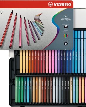 Stabilo Pen 68 Arty Metal Box 50 Stk