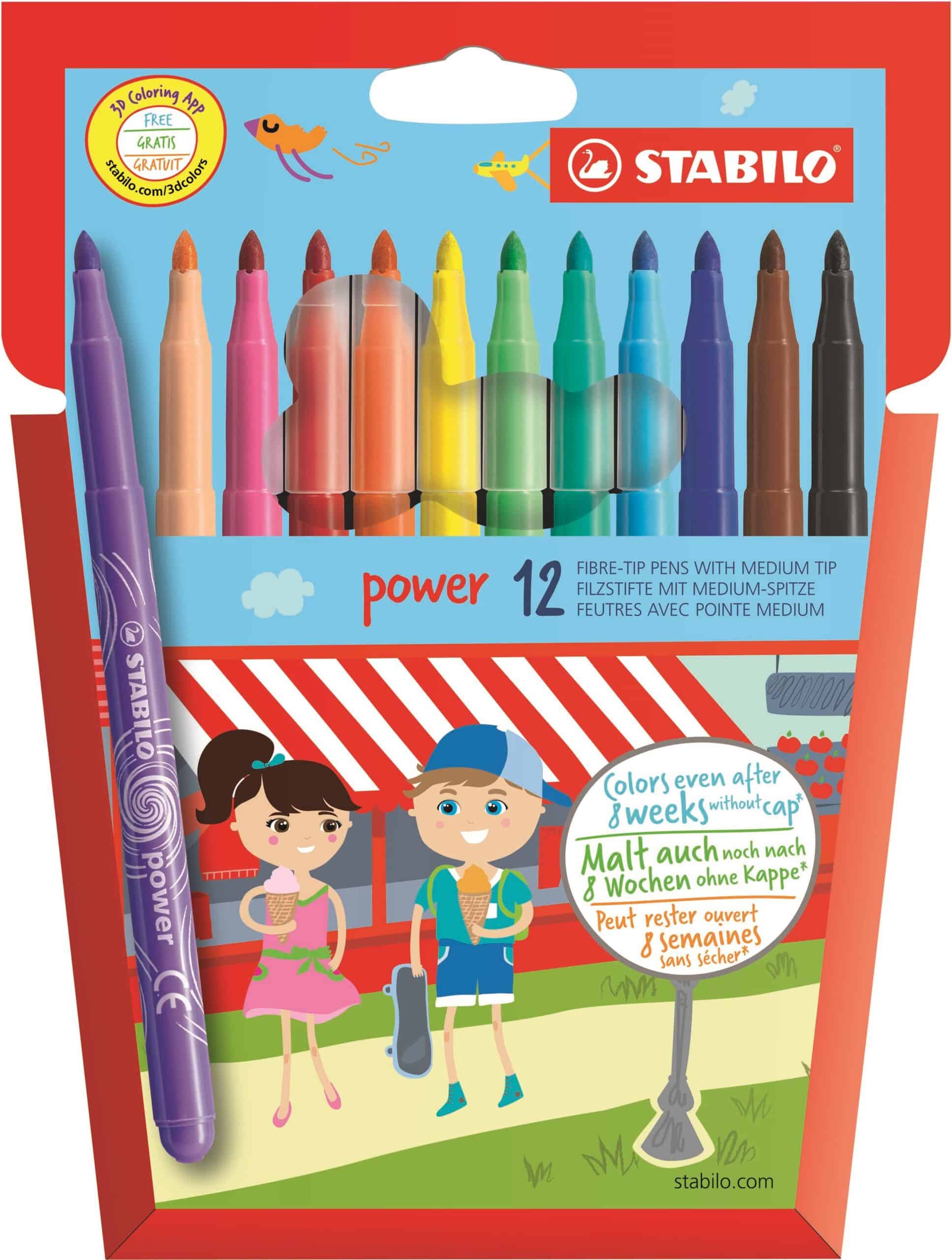 Stabilo Power Tuscher 12 Stk