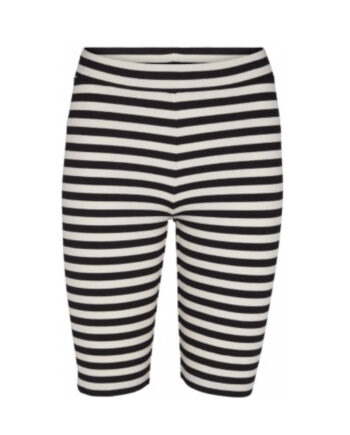 Basic Apparel Shorts Elba Biker Black   Off White