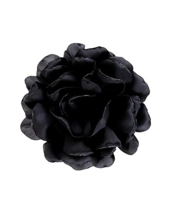 Black Colour Broche Fiora Black