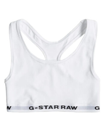 -star Top Bralette Wmn White