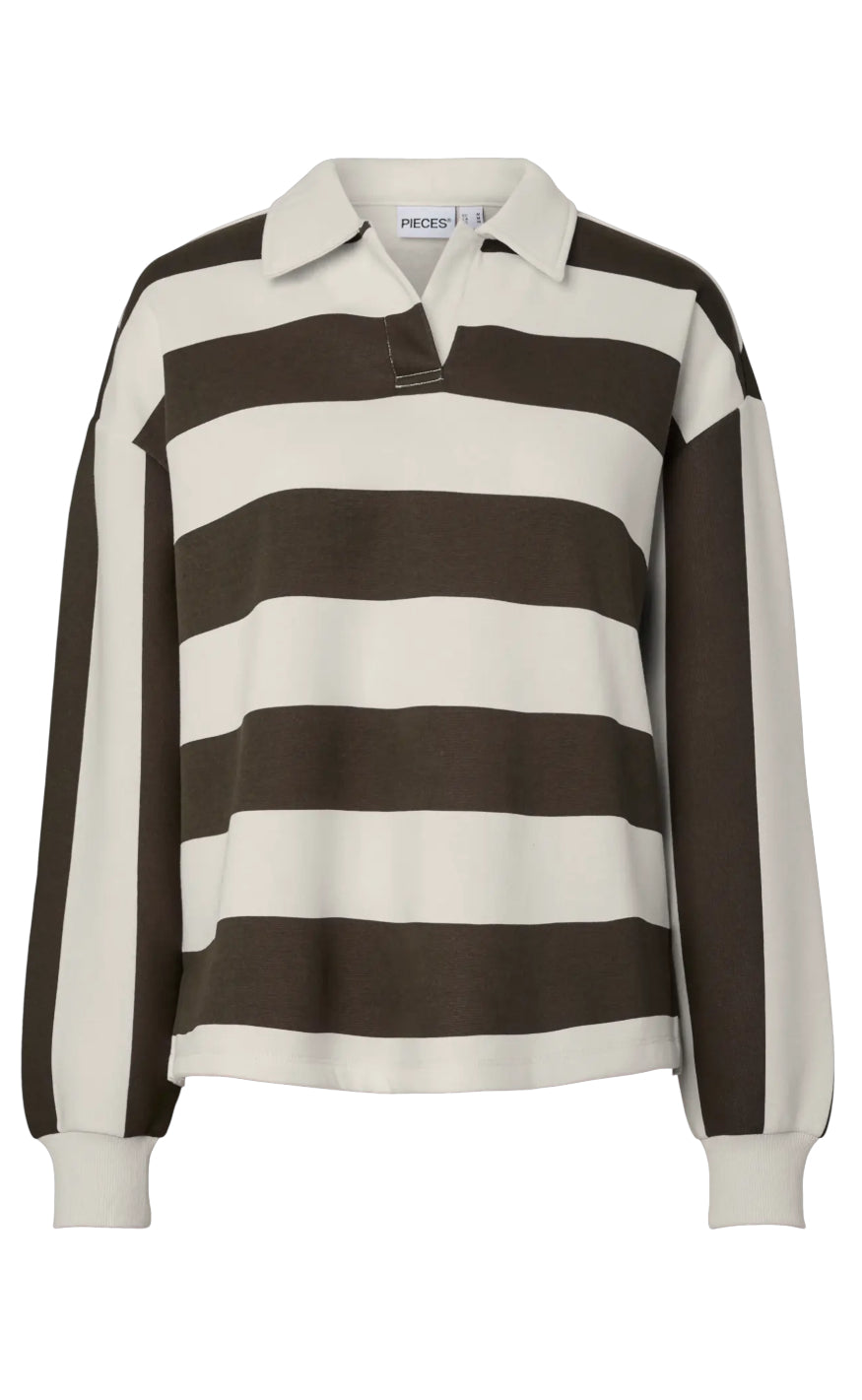 Pieces Bluse Filucca Loose Delicioso Birch