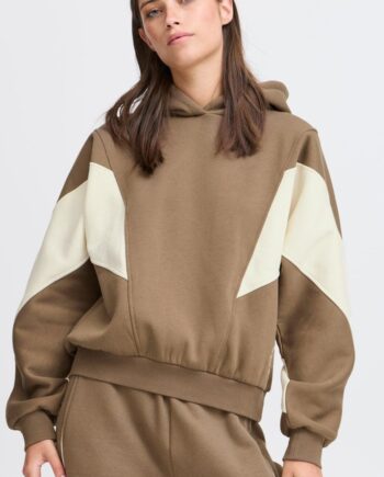 The Jogg Concept Hoodie Sage Cutline Chocolate Chip Mix