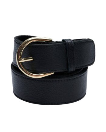 Tim Og Simonsen Bælte Anni Jeans Black Gold