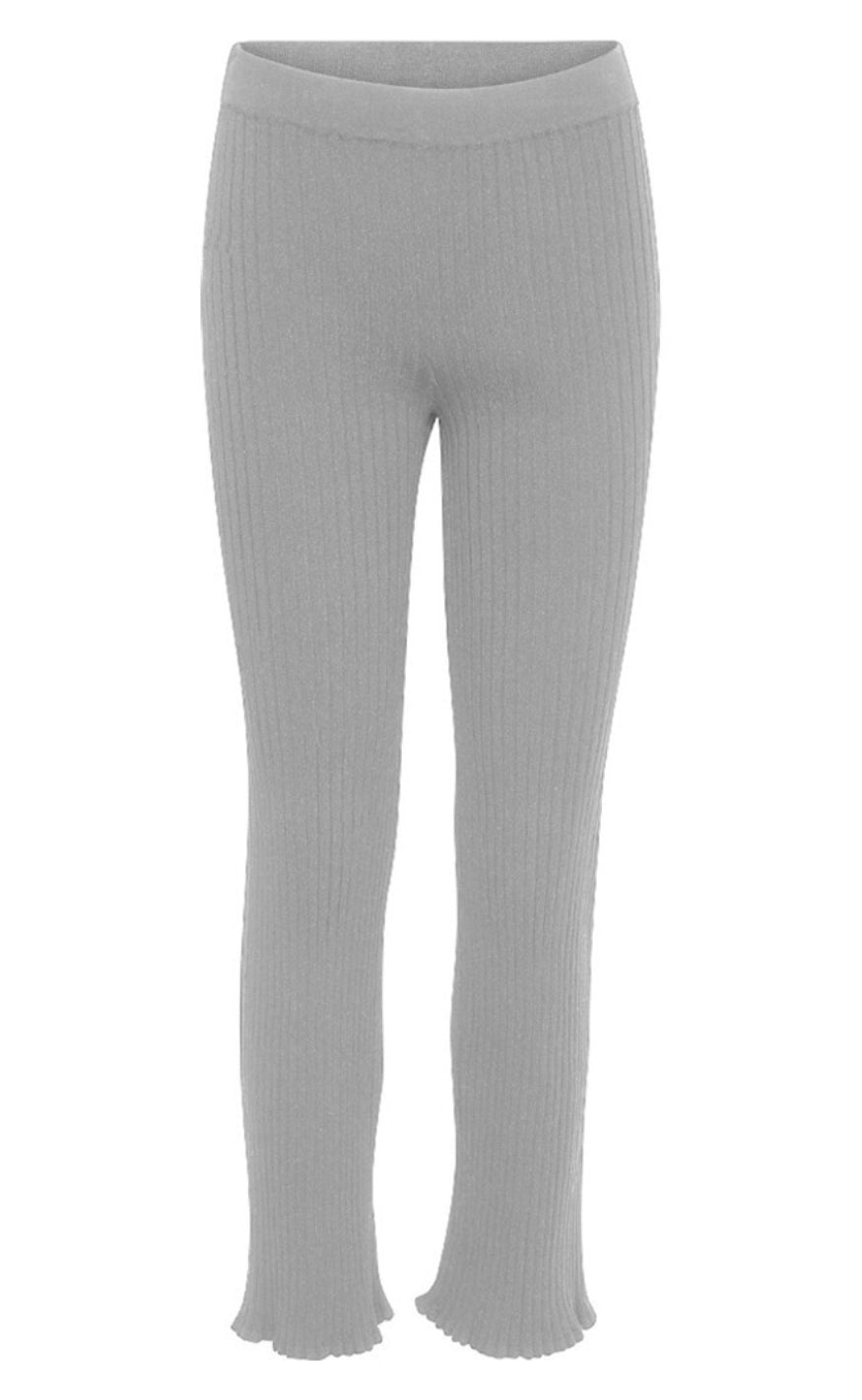 -view Bukser Miro Light Grey Melange
