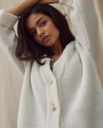 -view Cardigan Omy Off White