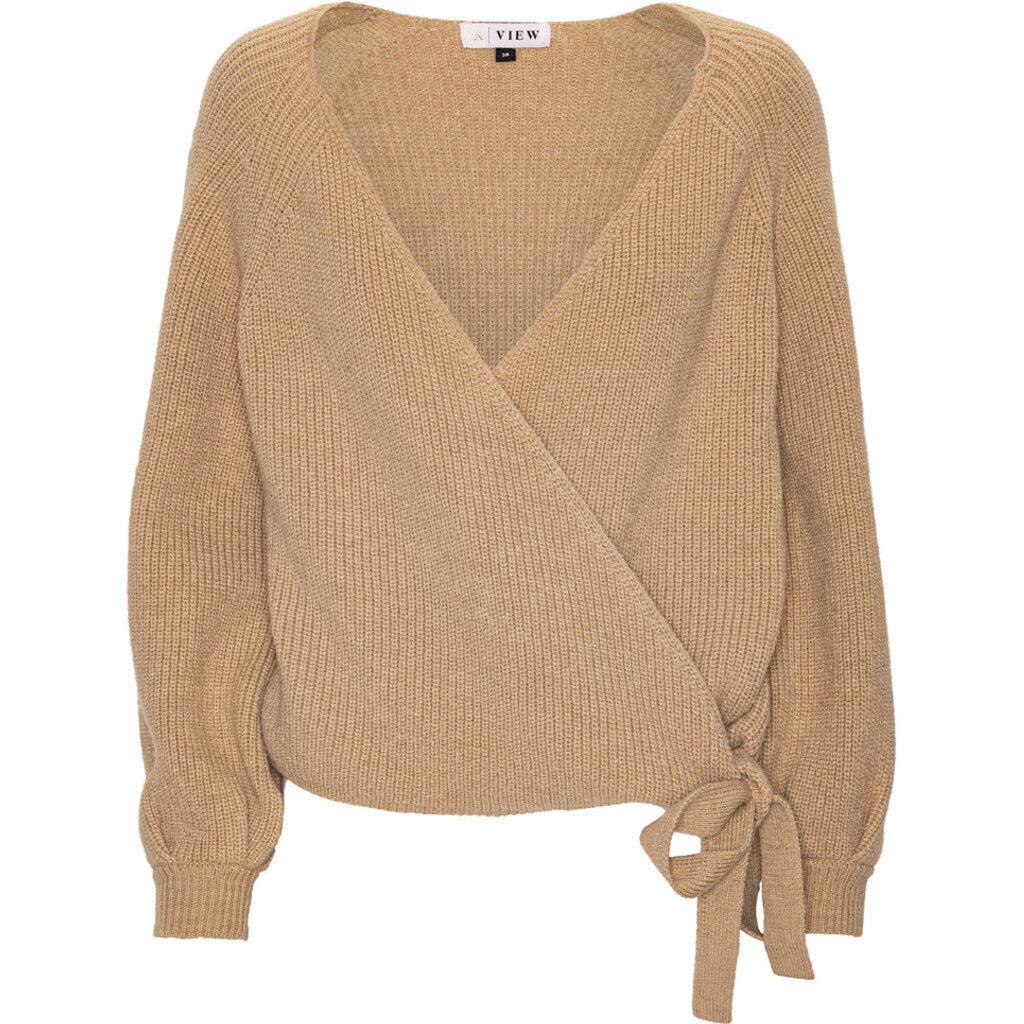 -view Cardigan Paris Camel